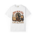 Meet Me At 3AM I Will Be Yelling Funny Black Cat T-Shirt