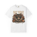 Not Today Or Tomorrow Probably Funny Cat Fall Shirt | Leopard Sunglasses Cat Floral Autumn Tee | Sassy Cat Mom Fall Shirt