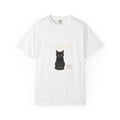 I Have Reviewed Your Request Denied Minimalist Black Cat T-Shirt