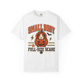 Small Body Full-Size Scare Shirt – Funny Guinea Pig Pumpkin Costume Halloween Tee, Retro Comfort Colors