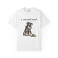 A Personal Insult The Vegetables Shirt, Funny Schnauzer Thanksgiving Tee, Grumpy Dog Brussels Sprout Shirt, Comfort Colors Schnauzer Mom Gift
