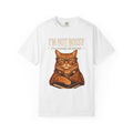 I'm Not Bossy I'm Extremely Well Informed Shirt | Funny Orange Cat Comfort Colors Tee | Sassy Cat With Glasses Shirt | Funny Smart Cat T-Shirt