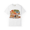 We Heard There Was Pie Funny Thanksgiving T-Shirt | Retro Woodland Animals Pie Lover Tee | Comfort Colors 1717 Garment-Dyed Unisex Shirt | Fall Friendsgiving Gift