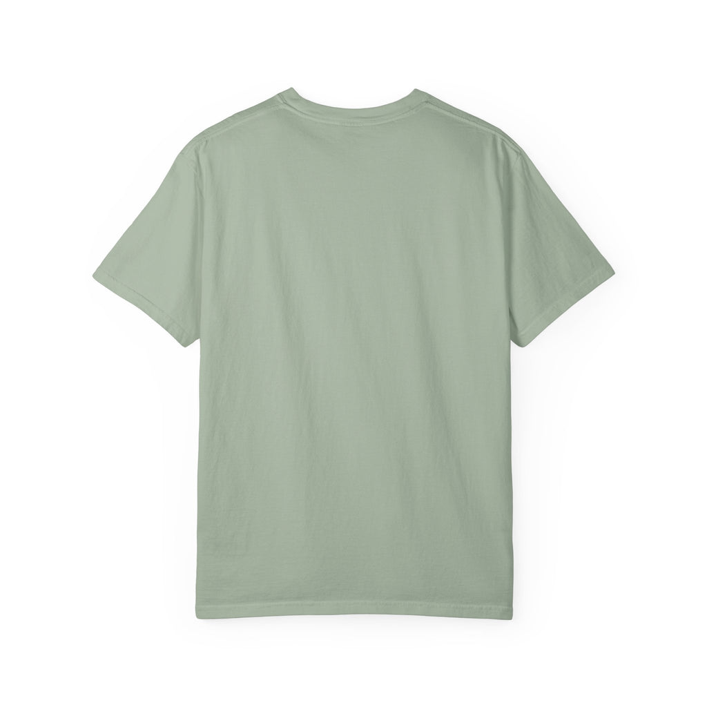 "Today's Forecast: 100% Side-Eye" Funny Cat T-Shirt | Comfort Colors 1717 | Sassy Cat Weather Meme Tee