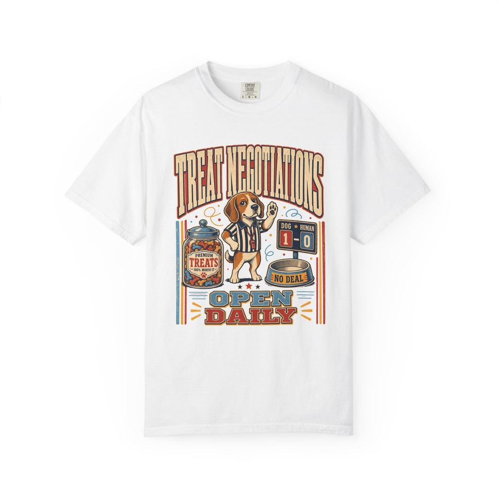 Treat Negotiations Funny Beagle Graphic T-Shirt