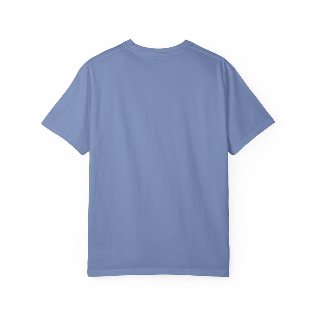 "Today's Forecast: 100% Side-Eye" Funny Cat T-Shirt | Comfort Colors 1717 | Sassy Cat Weather Meme Tee
