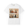 Not Impressed More Treats I Saw Nothing Vintage Postage Stamp Halloween Shirt | Funny Cat & Dog Halloween Tee | Cat Mom Dog Mom Fall Shirt