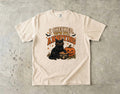 I Checked, You're Still Annoying Halloween Cat Shirt | Funny Black Cat Sunglasses Candy Corn Tee | Sarcastic Cat Mom Halloween Shirt