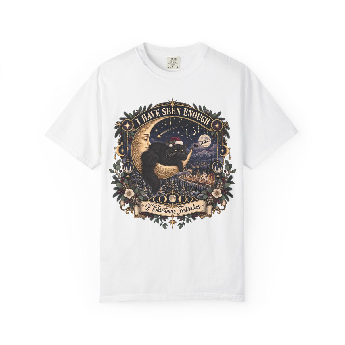 Funny Christmas Cat Shirt - I Have Seen Enough Christmas Festivities