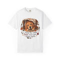 I Have No Idea How That Got Down There Funny Dog T-Shirt | Guilty Golden Retriever Dog Lover Tee | Comfort Colors 1717 Garment-Dyed Unisex Shirt | Dog Mom Dog Dad Gift