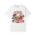 Funny Christmas Dog Shirt - We Did Not Volunteer Parade Tee