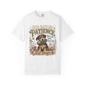 God Gave Me Patience Then He Sent This Dog T-Shirt | Funny Faith Dog Lover Shirt | Still Blessed Christian Shirt | Comfort Colors Unisex Tee