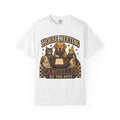 House Meeting Cancelled By The Pets Shirt | Funny Multi Pet Comfort Colors Tee | Dog Cat Bunny Bird Guinea Pig Shirt | Retro Pet Squad T-Shirt