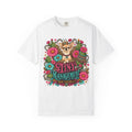 Tiny Management Zero Flexibility Shirt, Funny Chihuahua Tee, Western Floral Dog Mom Gift, Small Dog Lover T-Shirt, Comfort Colors
