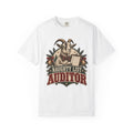Naughty List Auditor Funny Christmas Goat Shirt