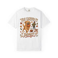 You Carved It I Inspect It Shirt | Funny Golden Retriever Halloween Comfort Colors Tee | Fall Pumpkin Dog Shirt | Golden Retriever Mom Halloween T-Shirt