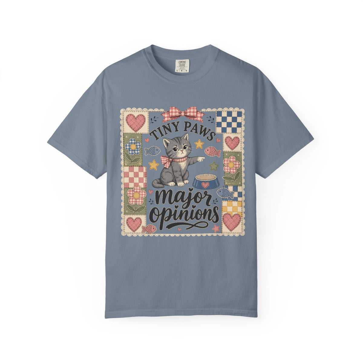 Tiny Paws Major Opinions T-Shirt